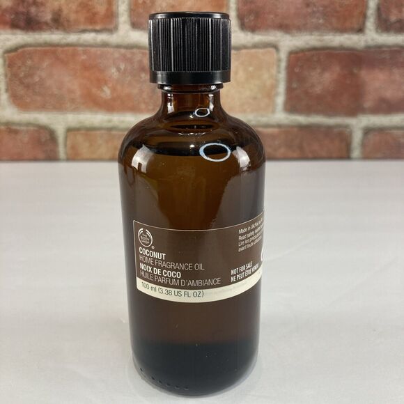 The Body Shop Coconut Home Fragrance Oil‎ 100 ml 3.38 Fl Oz Made In UK - Picture 1 of 5